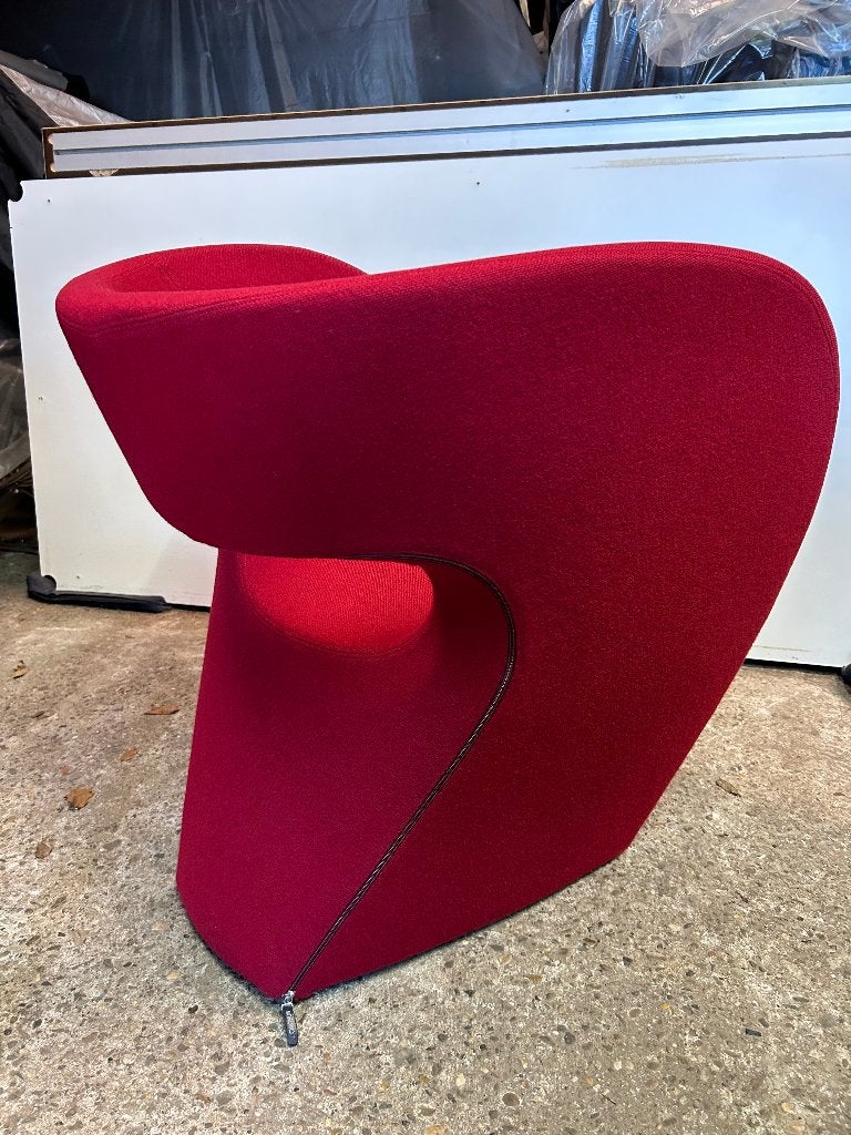 IZGS Moroso Victoria en Albert fauteuil stoel chair donker, Ophalen, 75 tot 100 cm, Zo goed als nieuw, Nvt