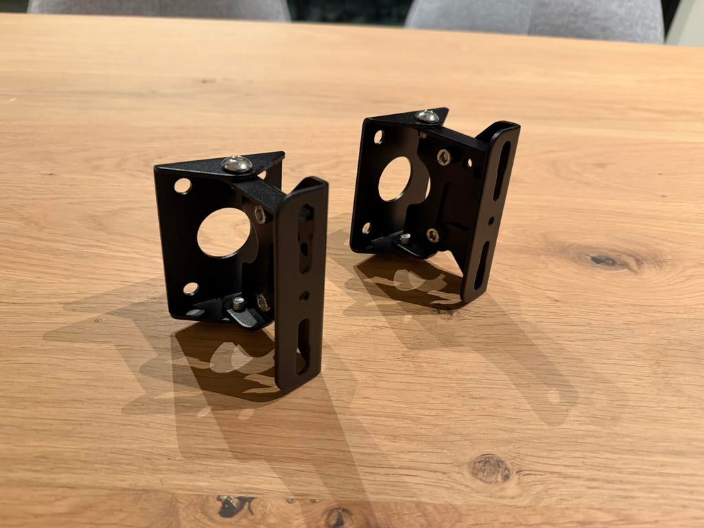 2x Universele luidspreker/ speaker beugels draai stelbaar, Audio, Tv en Foto, Luidsprekers, Overige merken, Nieuw, Ophalen of Verzenden