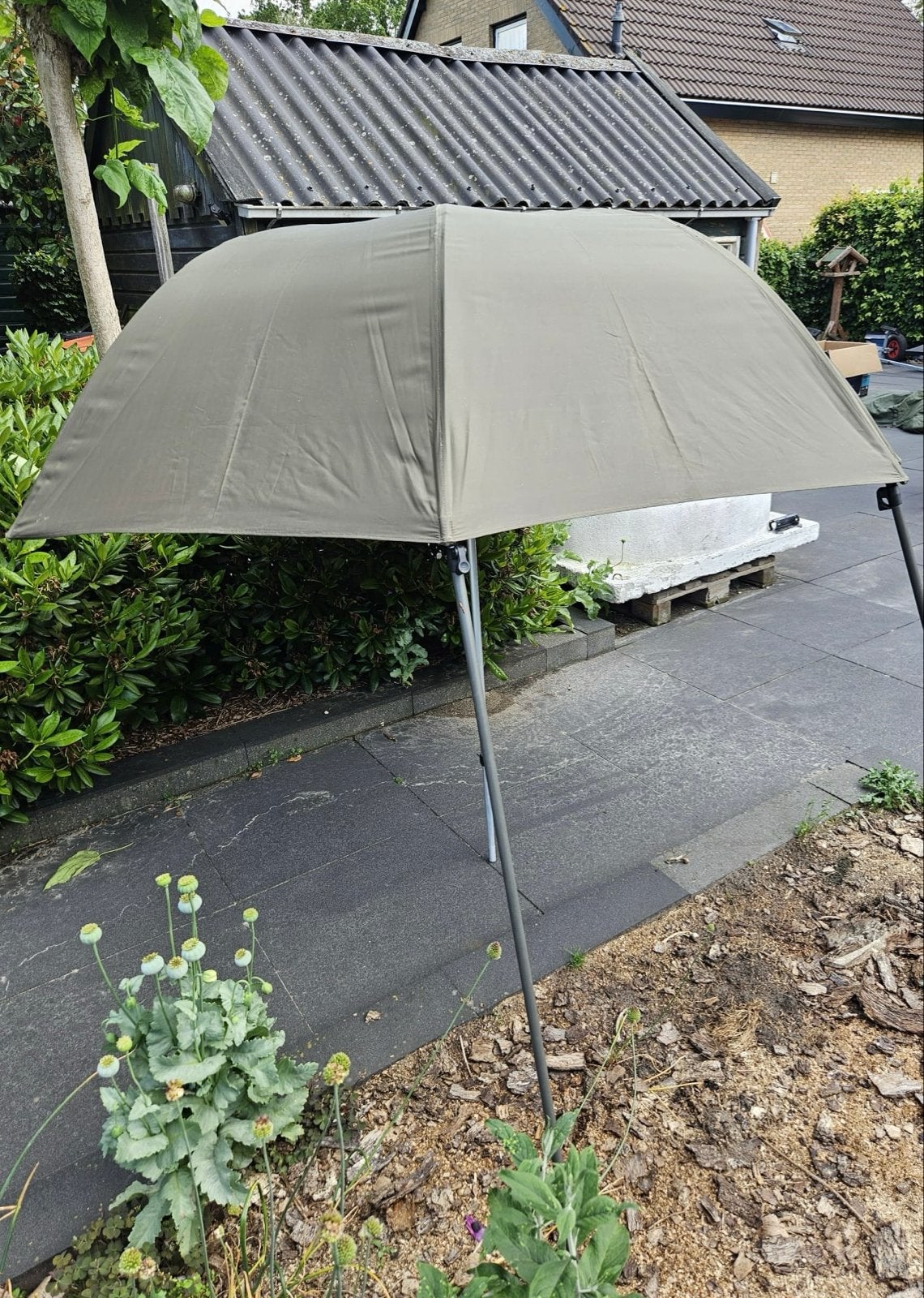 Vis parasol/tent - Ideaal voor elke visser, Ophalen of Verzenden, Gebruikt, Overige typen