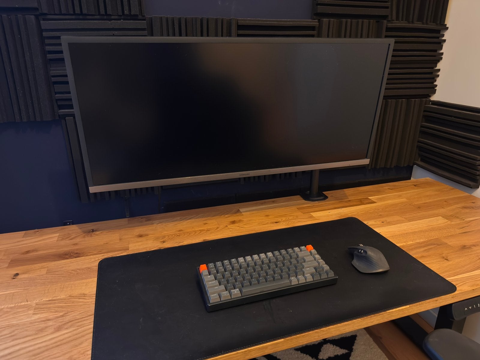Samsung 34” Ultra Wide Monitor S34J550WQU with monitor arm, Gebruikt, 3 tot 5 ms, VA, Ophalen of Verzenden