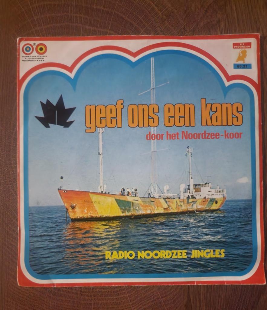 Geef Ons Een Kans - Noordzee-koor & Radio Noordzee Jingles, Ophalen of Verzenden, 1970 - 1979, Gebruikt, 7 inch