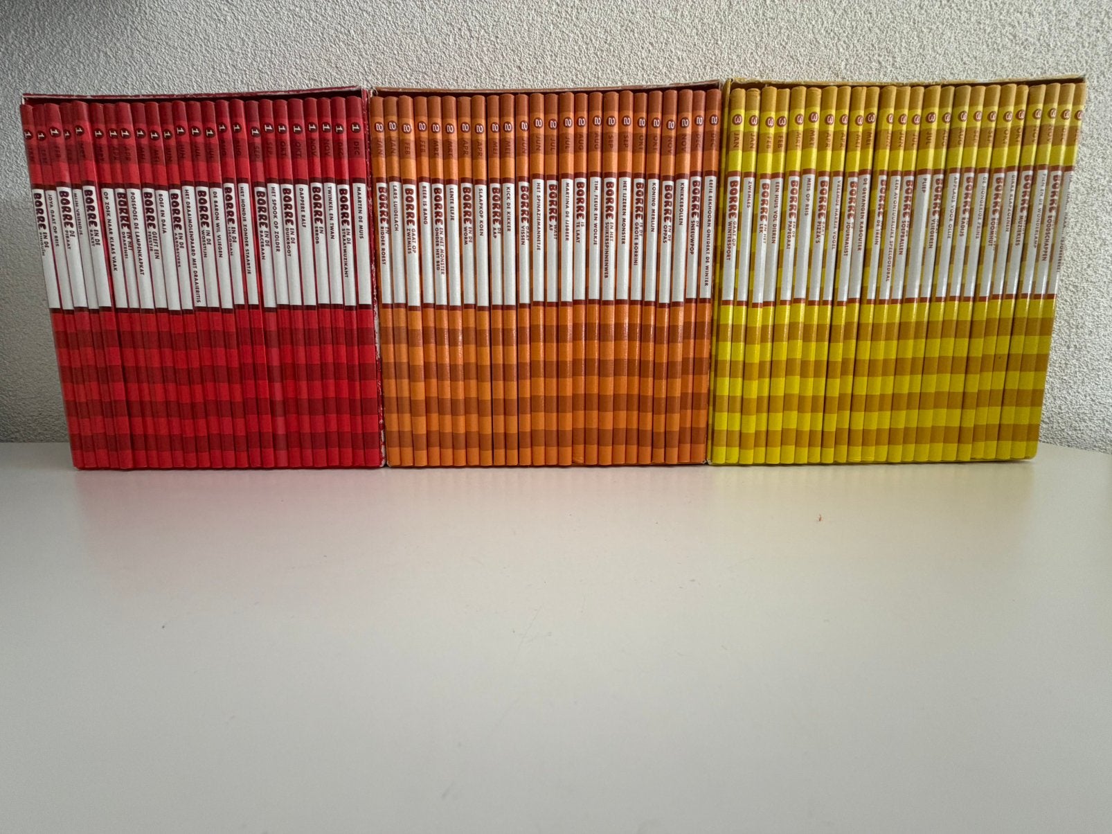 Borre leesboeken box groep 1, 2 en 3, Ophalen, Zo goed als nieuw, Jongen of Meisje, Fictie algemeen