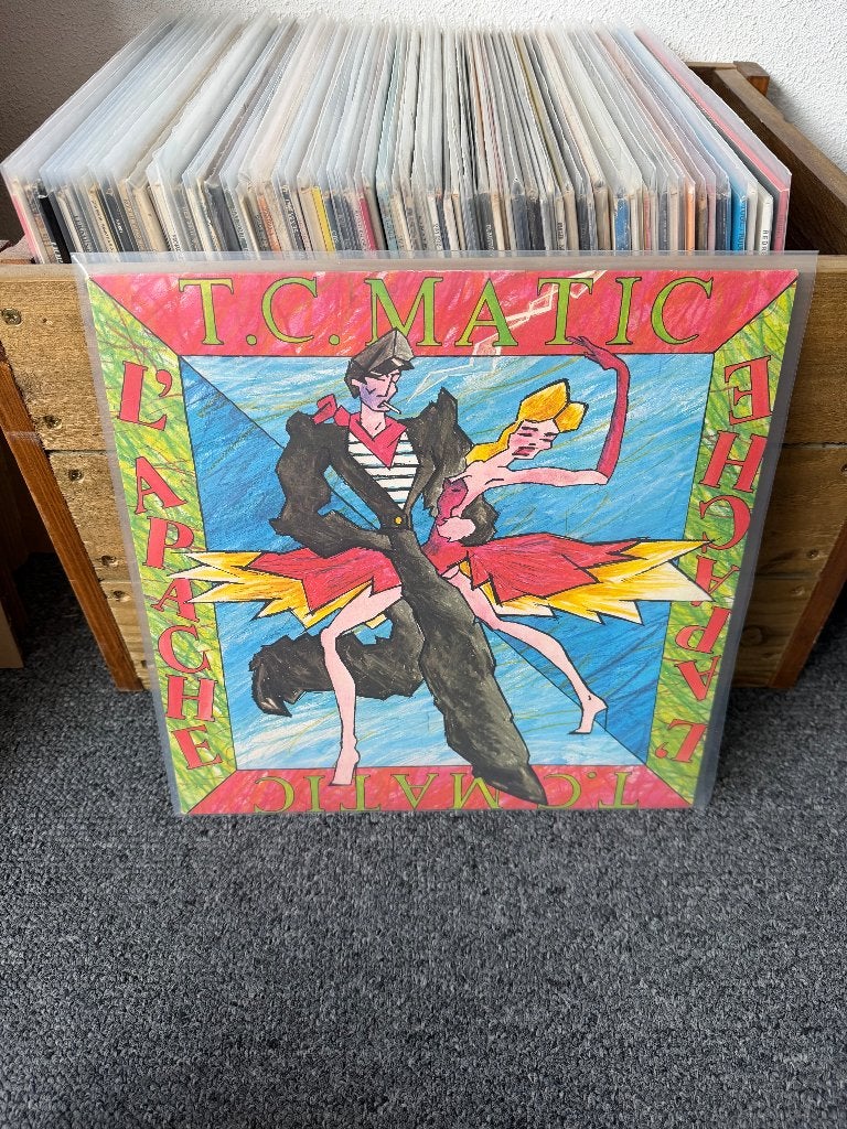 T.C. Matic – L'Apache - LP, Ophalen of Verzenden, 1980 - 1989, Zo goed als nieuw, 12 inch