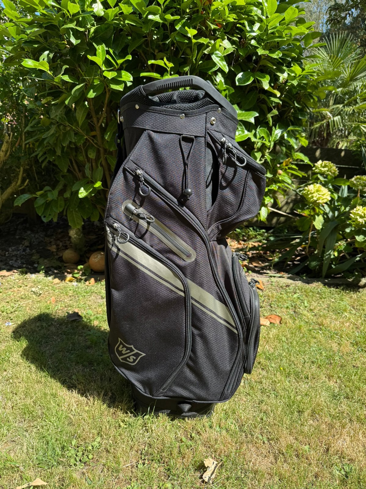 Wilson staff exo 2 cartbag, Sport en Fitness, Golf, Ophalen, Zo goed als nieuw, Tas