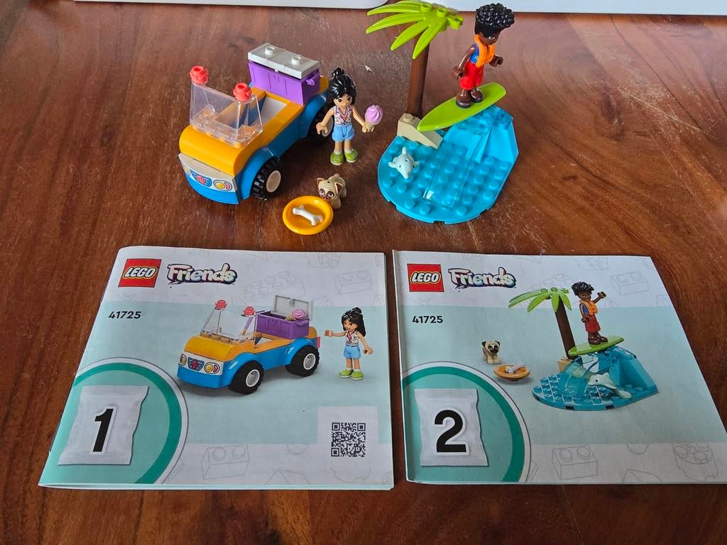LEGO Friends 41725 Strandbuggy plezier, Compleet, Lego, Friends, Ophalen of Verzenden