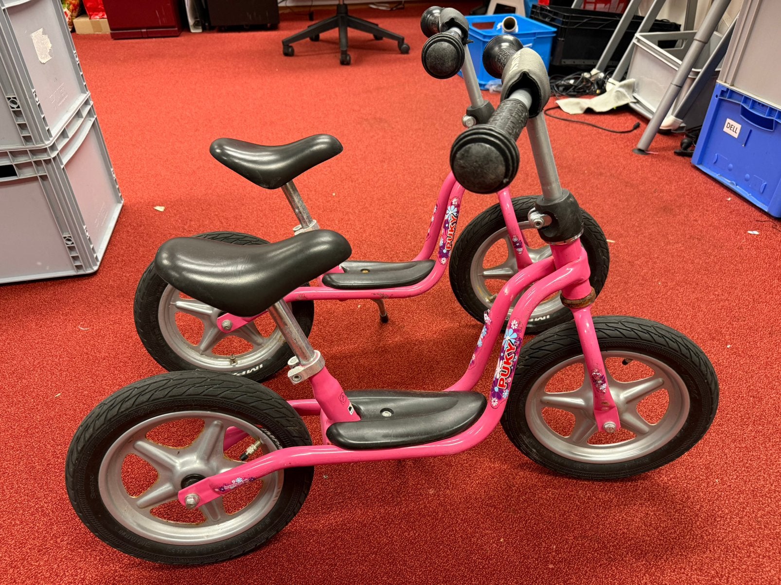 2x Puky loopfiets in goede staat, Kinderen en Baby's, Speelgoed | Buiten | Voertuigen en Loopfietsen, Ophalen of Verzenden, Gebruikt
