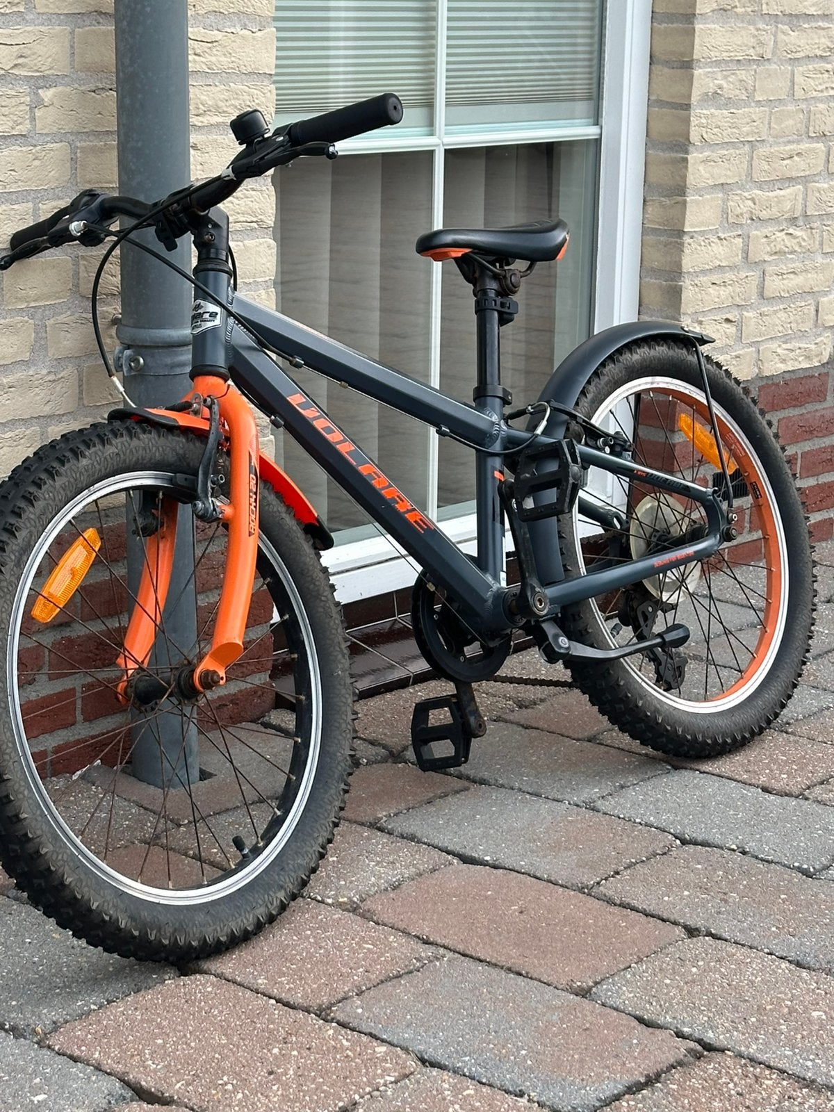 Stoere jongensfiets, Fietsen en Brommers, Fietsen | Jongens, Ophalen, Zo goed als nieuw, 20 inch