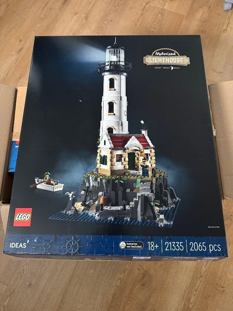 LEGO 21335 Gemotoriseerde Vuurtoren/ Motorised Lighthouse, Ophalen, Lego, Inclusief accessoires, Complete set