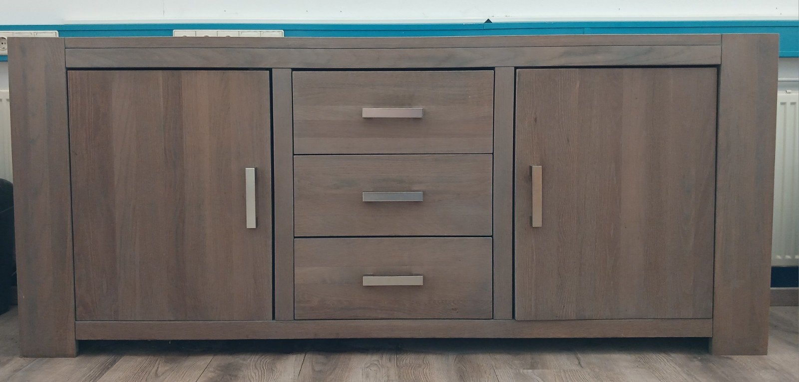 Stijlvol Dressoir met Lades en Deuren, Ophalen, Gebruikt, Met deur(en), 150 tot 200 cm