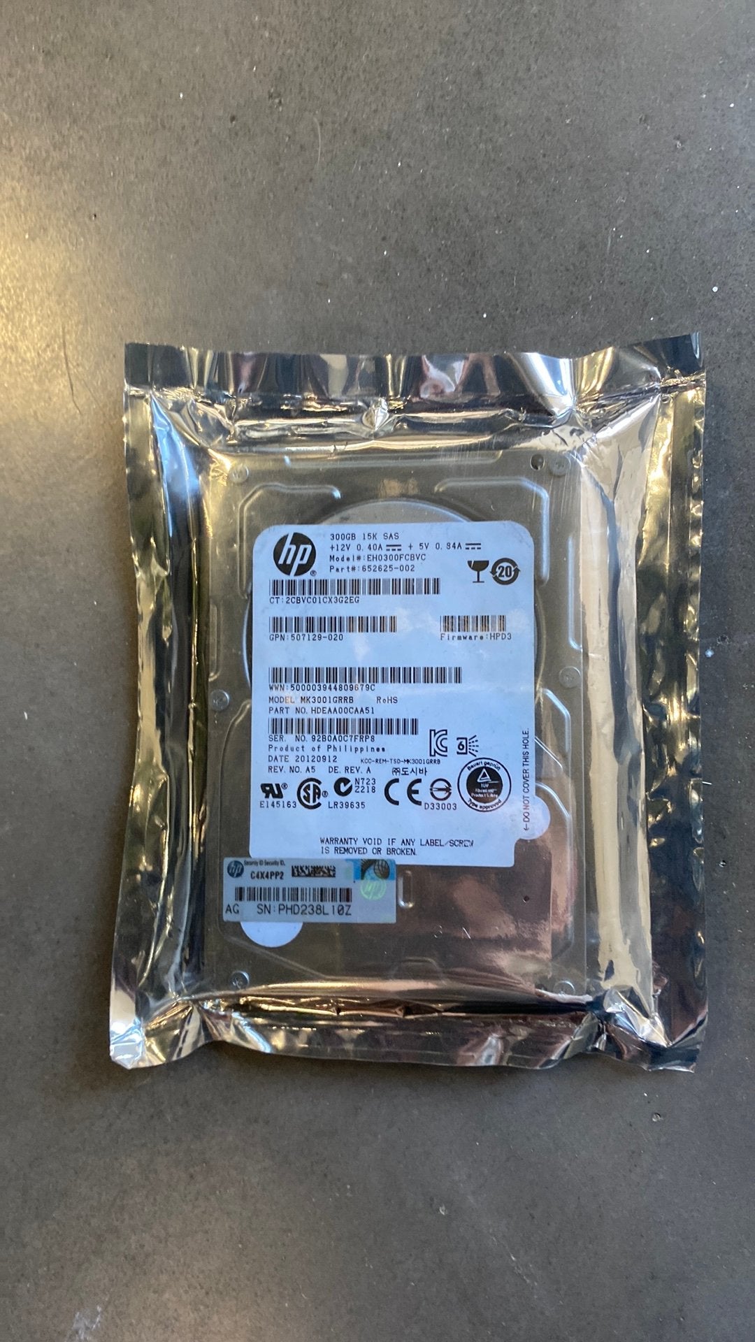 HP 16GB DDR3 Server RAM + 300GB 15K SAS Nieuw, Computers en Software, Servers, Ophalen of Verzenden, Nieuw