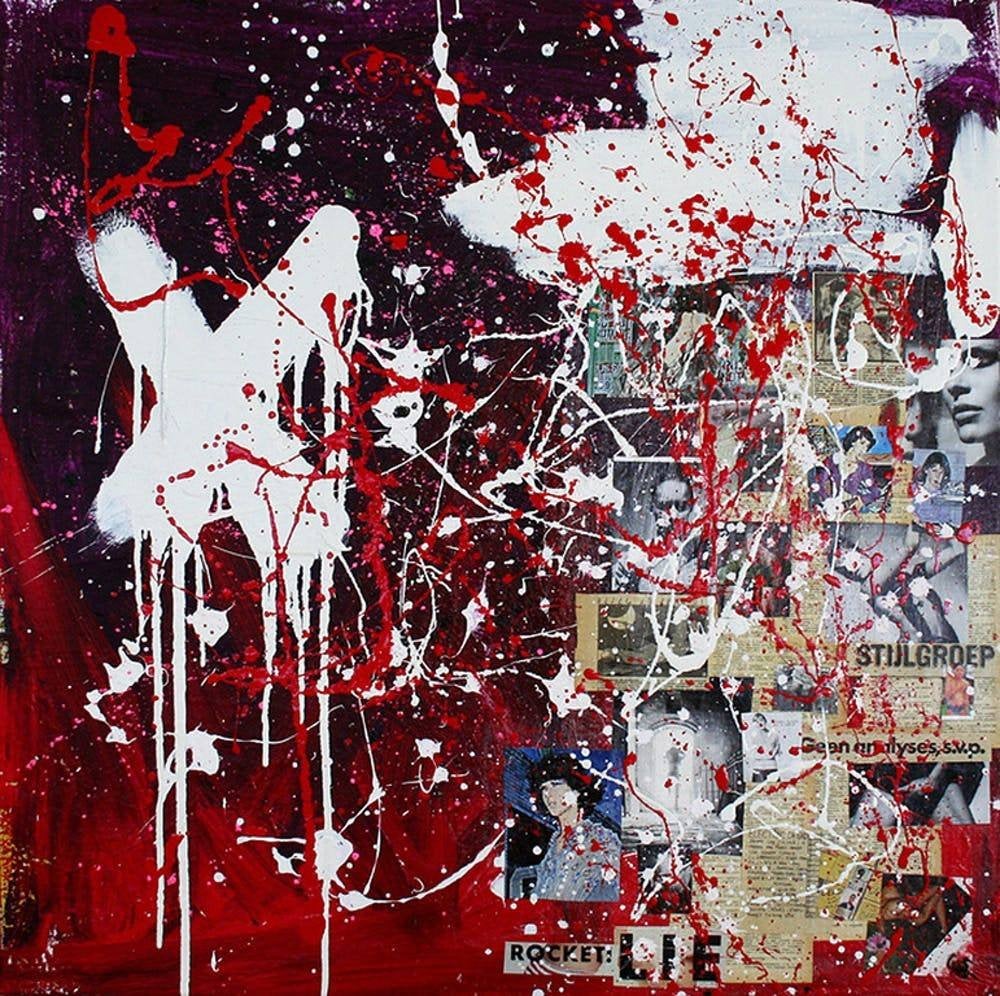 Michel Willemsen - Be Passionate 100x150 & Rocket Lie 90X90, Ophalen