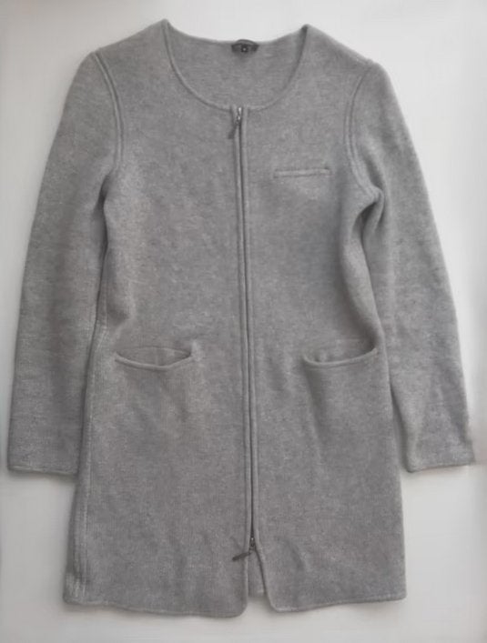 Claudia Sträter grijs wol kasjmier vest, maat 38, Verzenden, Zo goed als nieuw, Claudia Sträter, Angelschoice@gmail.com