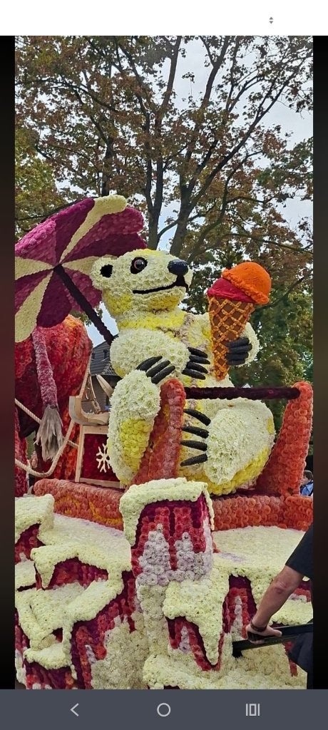 === Corsowagen carnavalswagen carnaval IJsbeer ===, Ophalen, Gebruikt, Feestartikel, Carnaval