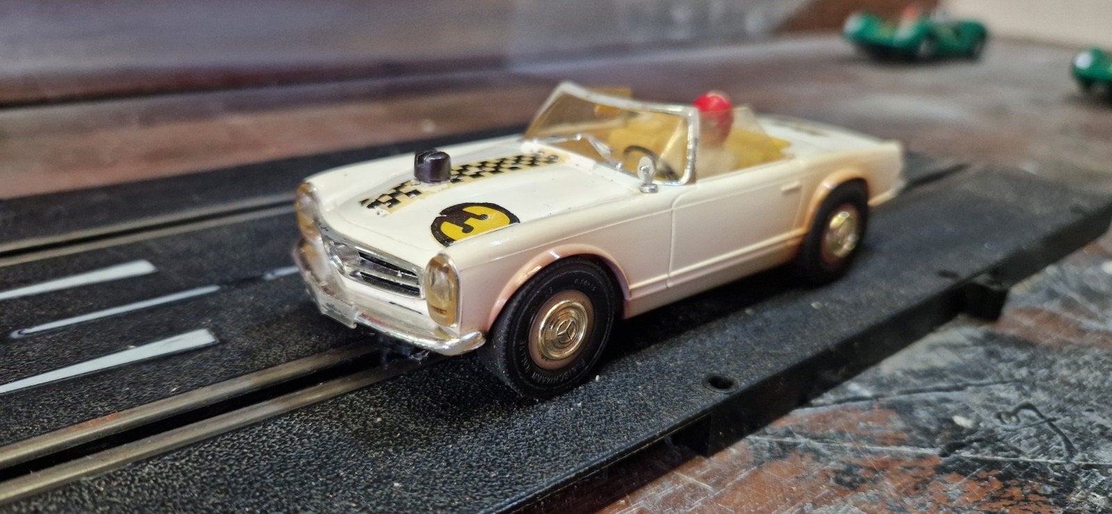Fleischmann auto rallye 3260 Mercedes 280 sl, Hobby en Vrije tijd, Modelbouw | Overige, Ophalen of Verzenden, Groter dan 1:32