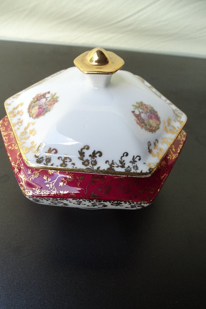 Bonbon schaaltje, Limoge, Ophalen of Verzenden