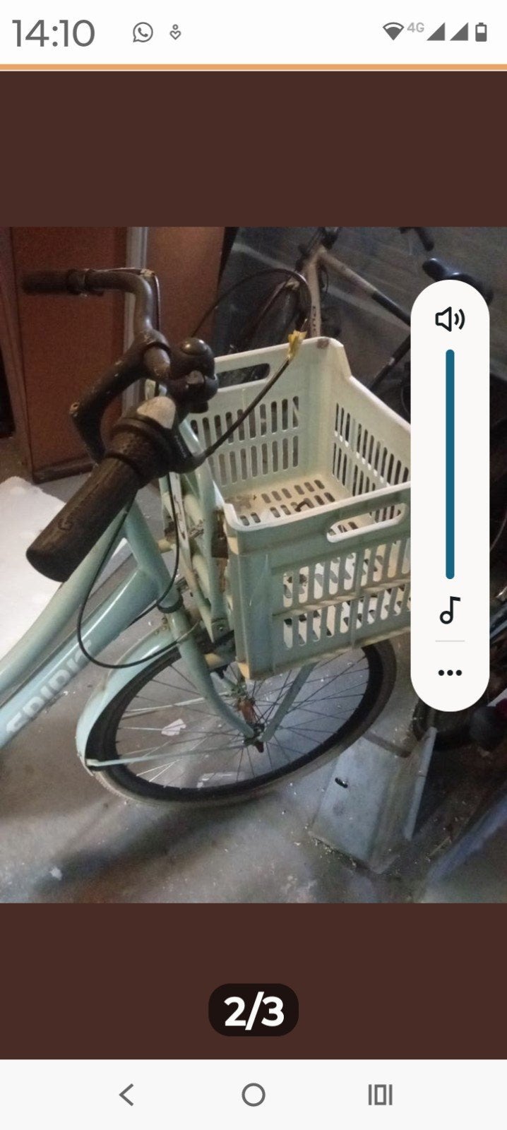 Omafiets, Fietsen en Brommers, Fietsaccessoires | Fietsmanden, Ophalen, Gebruikt