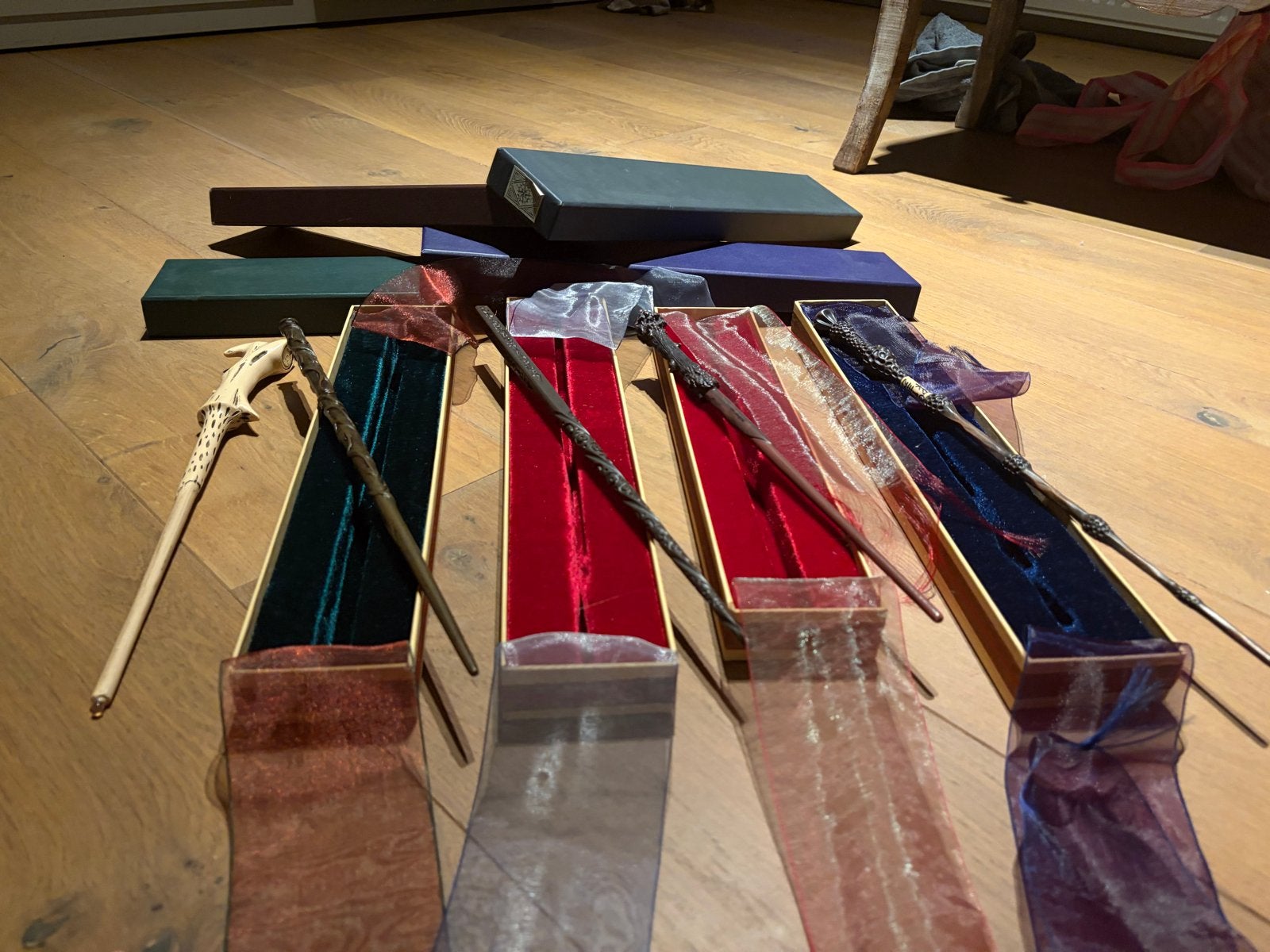 5 Harry Potter Toverstaven The noble collection, Ophalen, Zo goed als nieuw, Replica