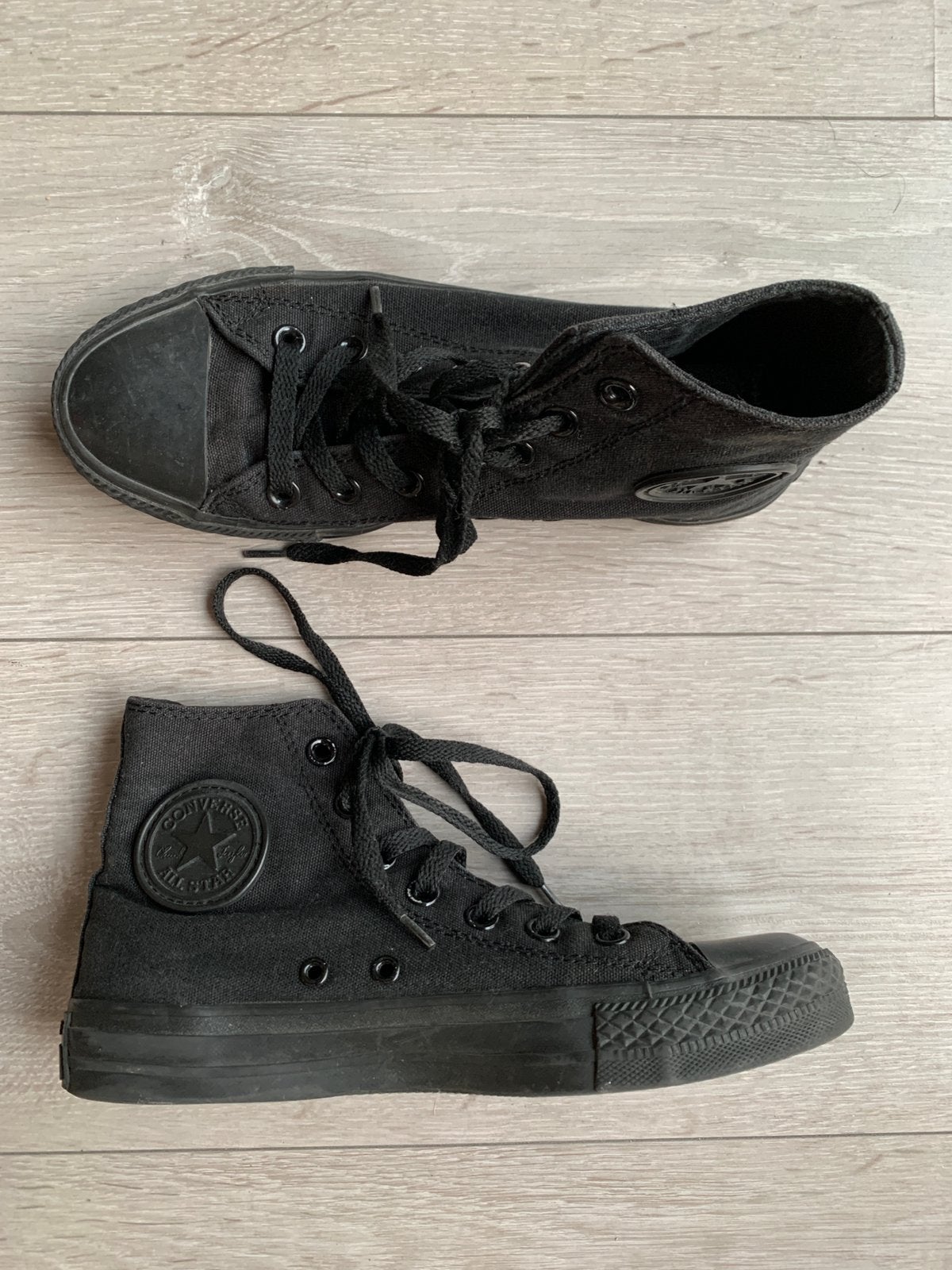 Shoes black Converse - All Stars Chucks - original, Ophalen of Verzenden, Zo goed als nieuw, Zwart, Sneakers of Gympen