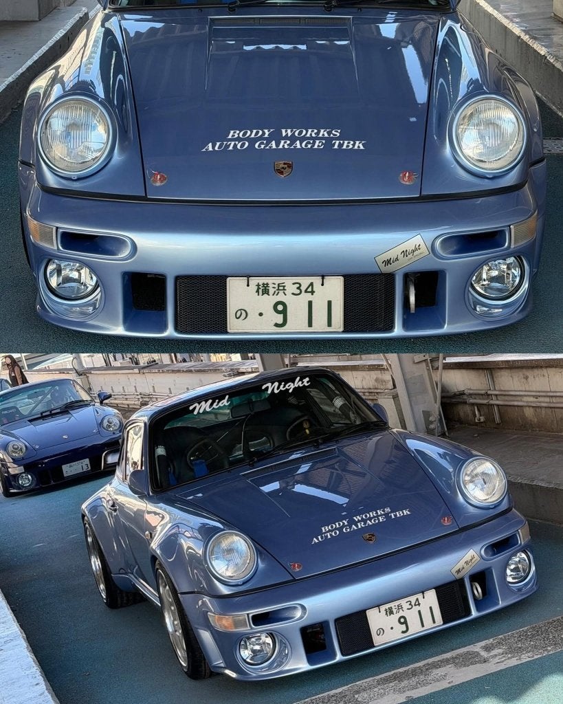 Auto Garage TBK voorbumper set - Porsche 911 Turbo 930 964, Auto diversen, Ophalen of Verzenden