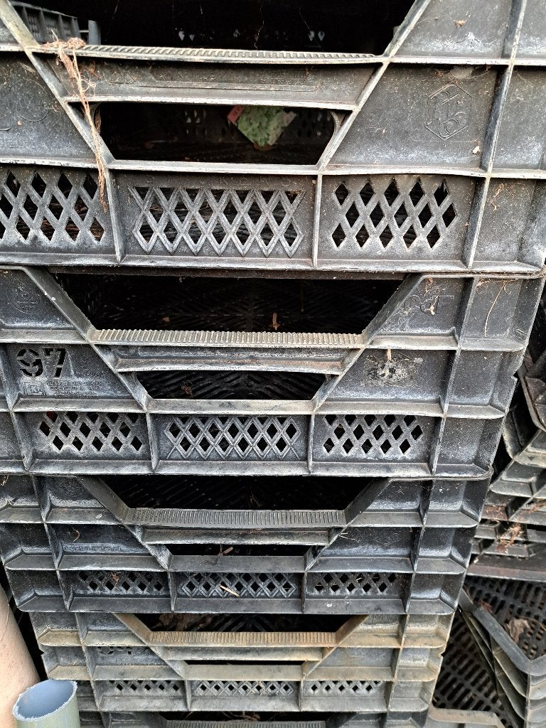 Aanbieding 25 kisten veenmankisten € 100,00