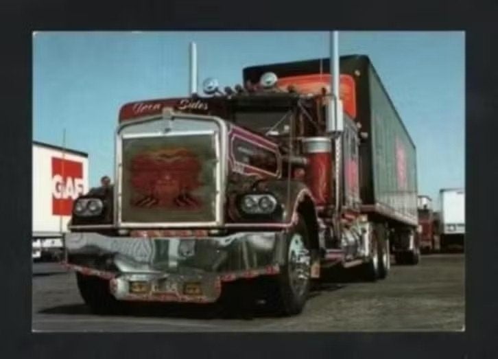 Vrachtwagen Amerikaanse Truck Iron Sides., Ophalen of Verzenden, 1960 tot 1980, Ongelopen, Voertuig