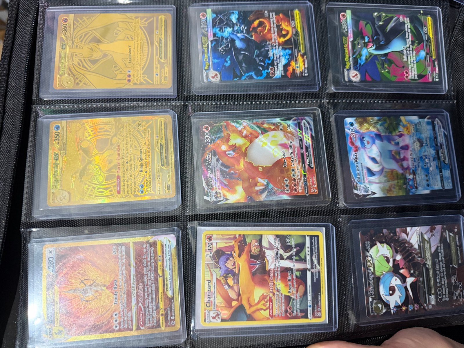 Pokémon Kaarten Collectie - Zeldzame charizards en meer!!, Ophalen of Verzenden, Zo goed als nieuw, Meerdere kaarten, Foil