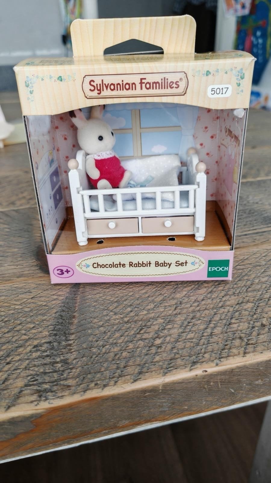 Sylvanian Families Chocolate Rabbit Baby Set, Ophalen of Verzenden, Zo goed als nieuw, Jongen of Meisje