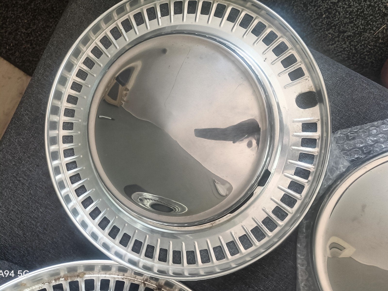 Constructam wieldoppen met velg ringen, Auto-onderdelen, Banden en Velgen, Velg(en), Zomerbanden, Gebruikt, Ophalen of Verzenden