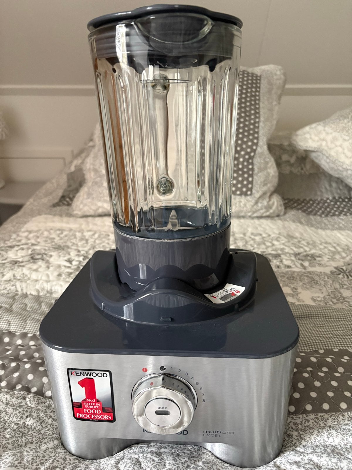 Kenwood Multipro Excel FP970 Foodprocessor, Ophalen of Verzenden, Zo goed als nieuw, Vaatwasserbestendig, 3 snelheden of meer