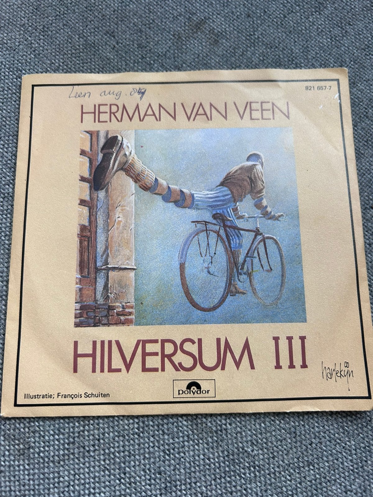 Herman van Veen Hilversum III, 7 inch, Single, Ophalen of Verzenden, Zo goed als nieuw