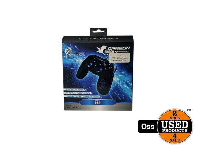Dragon Shock 4 controller voor Playstation 4 - Bedraad, Spelcomputers en Games, Sony, Zo goed als nieuw, Support@sony.com, 1-7-1 Konan, Minato-ku
Tokyo 108-0075
Japan