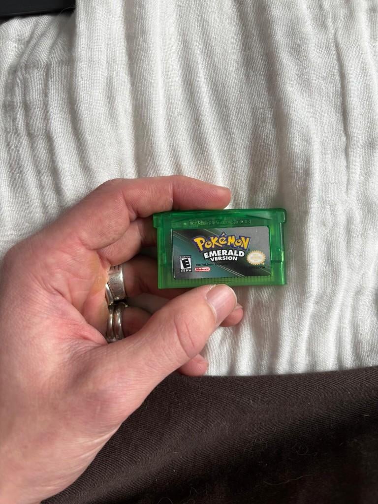 pokemon emerald gba, Avontuur en Actie, 1 speler, Ophalen of Verzenden, Zo goed als nieuw