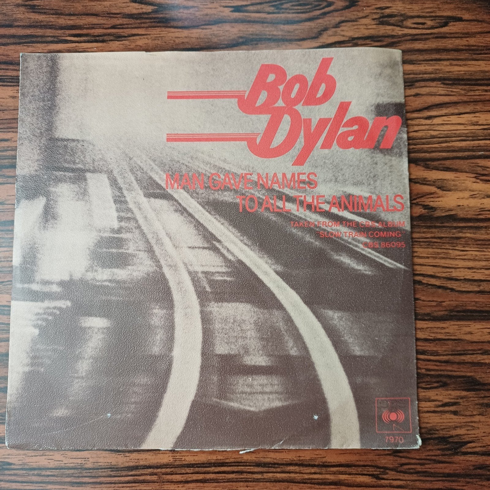 Bob Dylan - Man Gave Names To All The Animals, Gebruikt, 7 inch, Ophalen of Verzenden, Pop