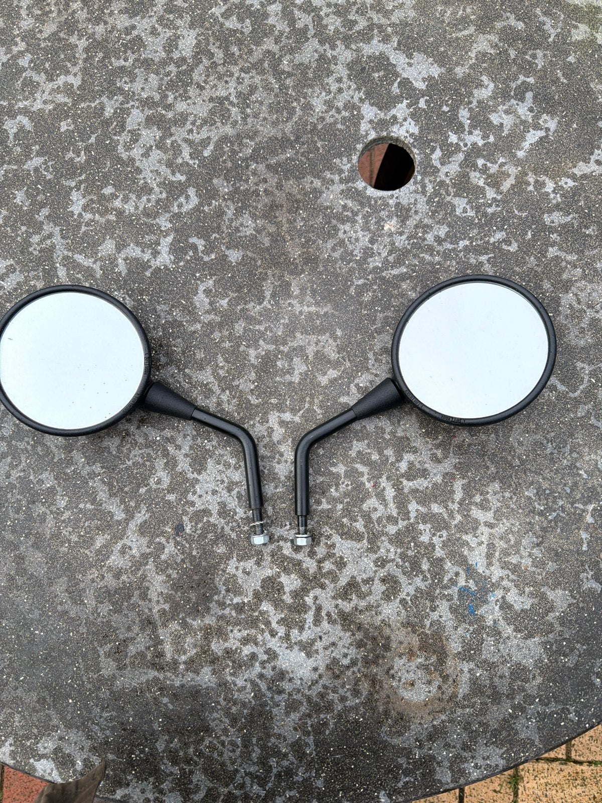 BMW R100 spiegels (passend op 6/7), Ophalen of Verzenden, Gebruikt