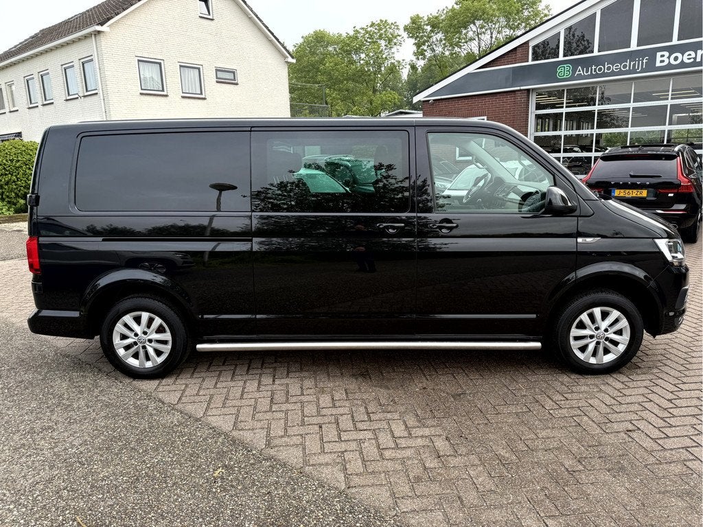 Volkswagen Transporter 2.0 TDI 150pk L2H1 Dubbel Cabine High, Auto's, Voorwielaandrijving, Stof, Gebruikt, 4 cilinders
