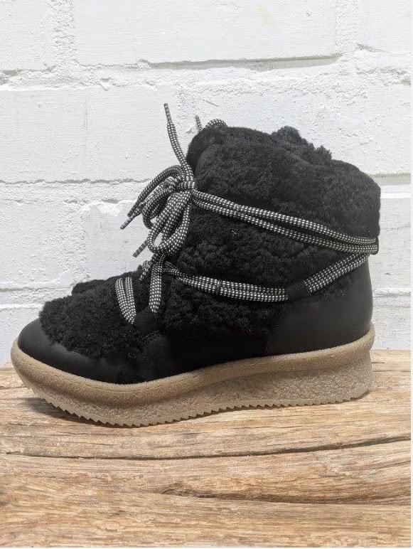 Toral - Sheepskin leren boots maat 37 - Nieuw €270, Verzenden, Zwart, Lage of Enkellaarzen, Nieuw