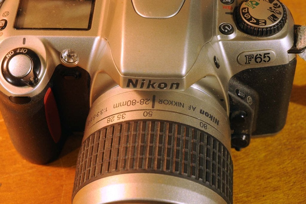 Nikon F65, Ophalen of Verzenden, Gebruikt, Spiegelreflex, Nikon