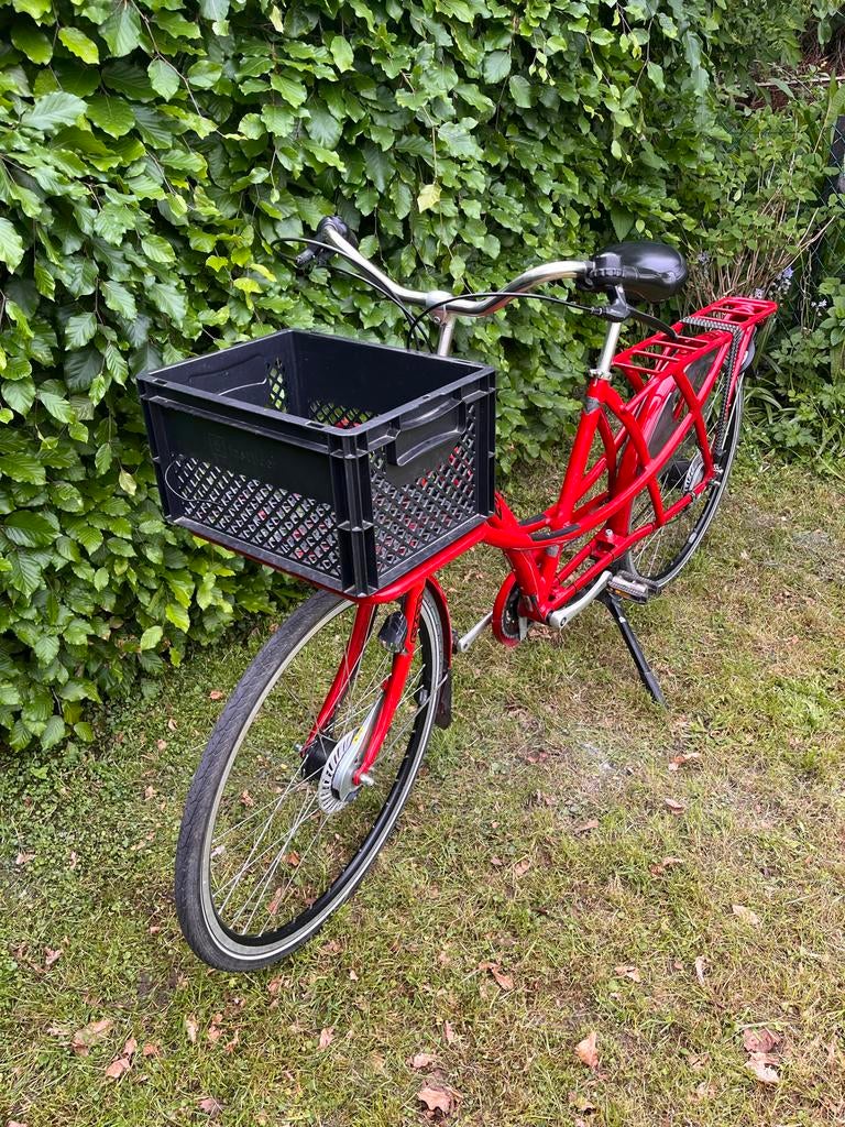 Azor Tweelingfiets, Fietsen en Brommers, Fietsen | Dames | Damesfietsen, Zo goed als nieuw, Overige merken, Versnellingen, 53 tot 56 cm