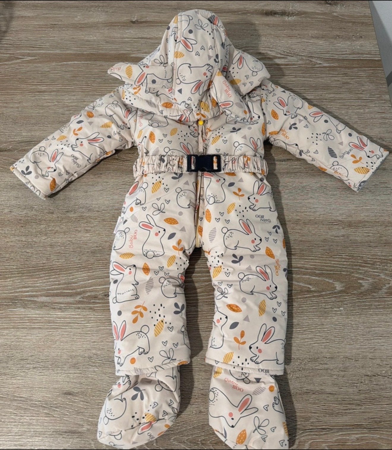 Baby Boo Konijnenprint Sneeuwpak maat 6-9 maand, Ophalen of Verzenden, Nieuw, Jongetje of Meisje