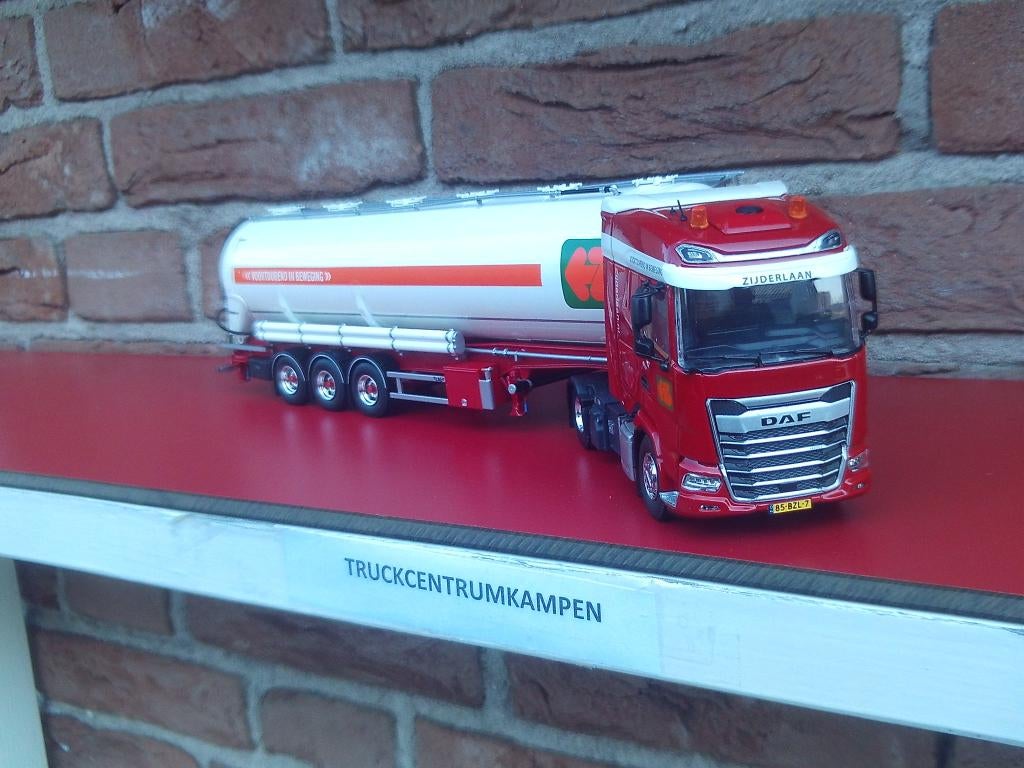 Tekno  Daf  XG+  met  LAG  Bulkoplegger  van  Zijderlaan., Hobby en Vrije tijd, Modelauto's | 1:50, Ophalen of Verzenden, Nieuw
