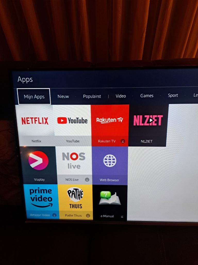 Samsung UE43J5500AW 43 inch 109.22 cm, Ophalen, Gebruikt