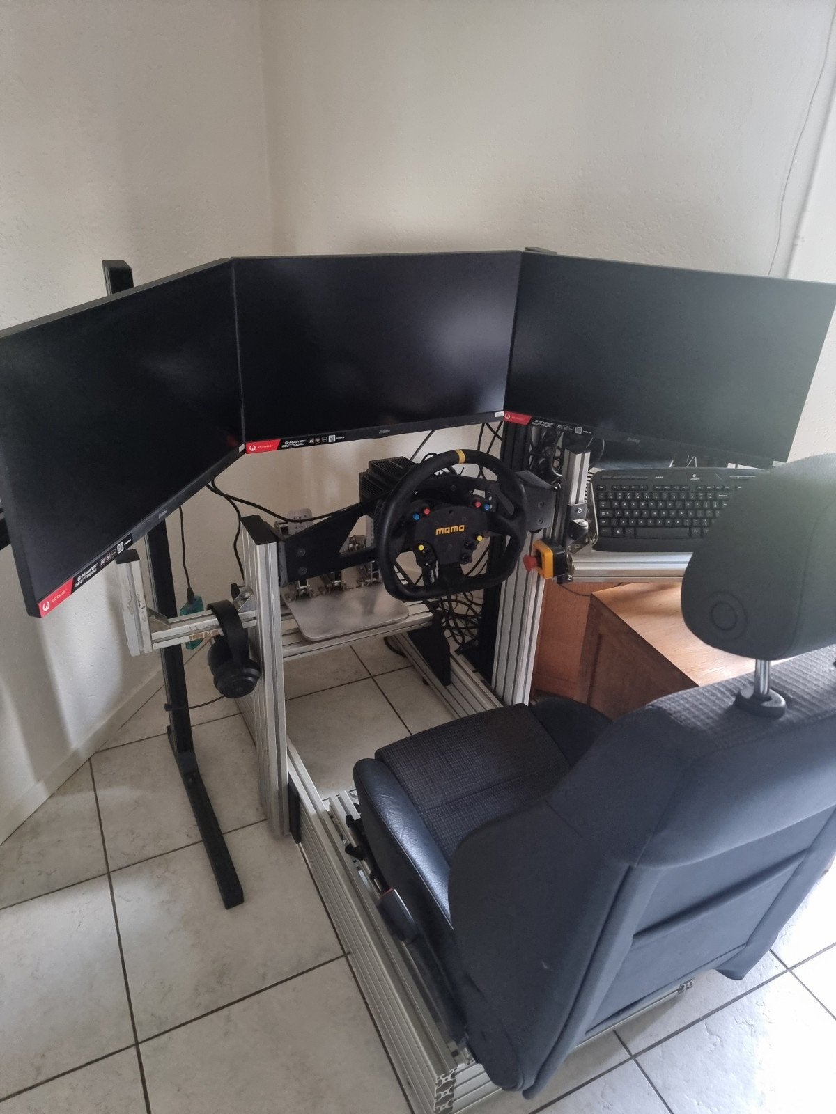 Race simulator, Ophalen, 1 speler, Racen en Vliegen, Zo goed als nieuw
