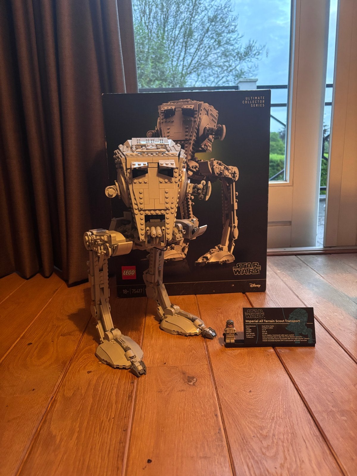 LEGO Star Wars AT-ST UCS 75417 - Zo goed als nieuw, Ophalen of Verzenden, Zo goed als nieuw, Overige merken