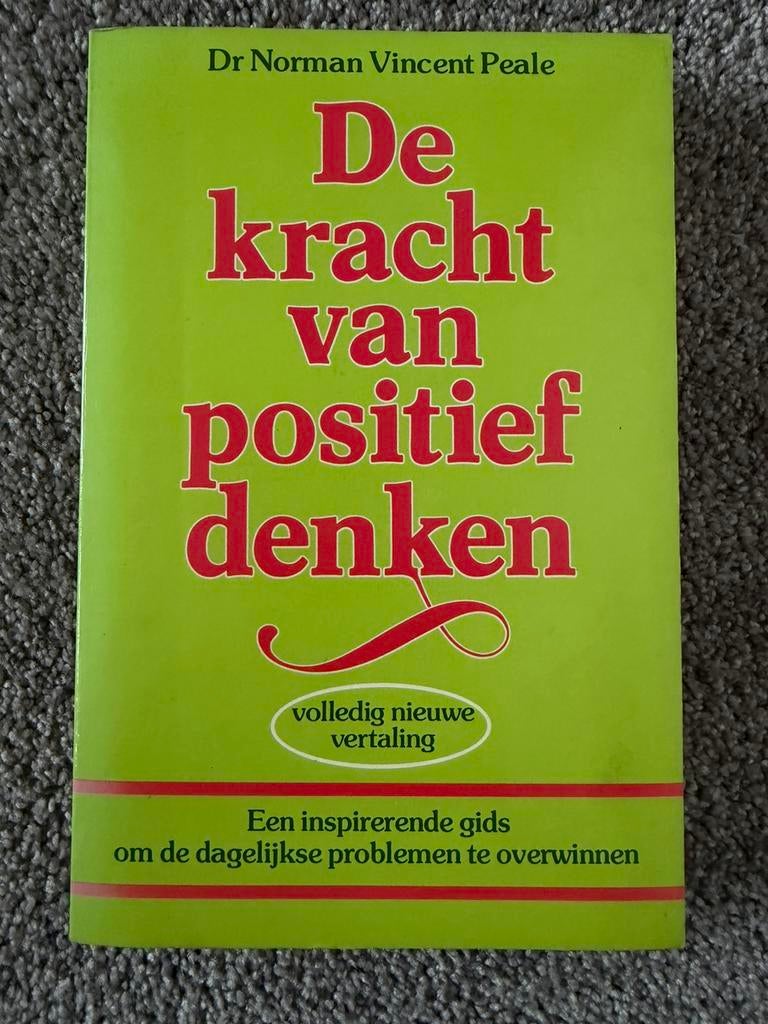 De Kracht van Positief denken - Dr Norman Vincent Peale, Verzenden, Zo goed als nieuw