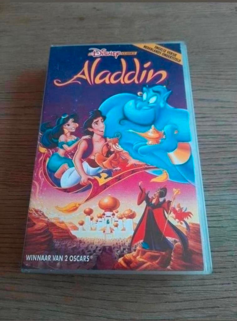 Disney Classic Aladdin videoband. Engels gesproken, Cd's en Dvd's, VHS | Kinderen en Jeugd, Gebruikt, Alle leeftijden, Ophalen of Verzenden