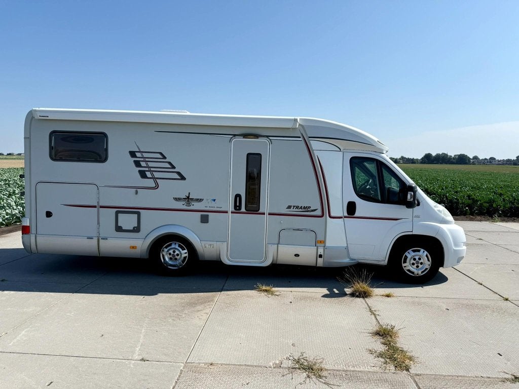 Hymer Tramp 614 SL, Caravans en Kamperen, Ringverwarming, Fiat, Tot en met 2, 7 tot 8 meter