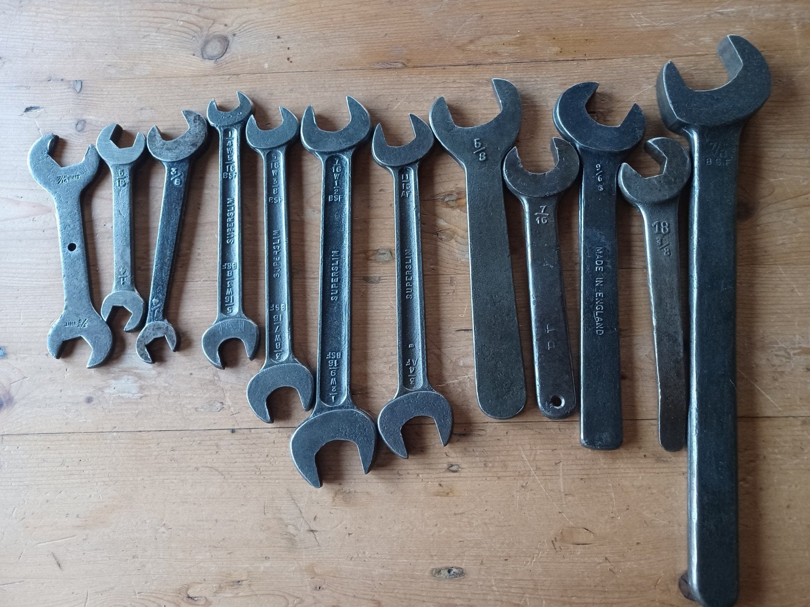 Gereedschap inch maten, Ophalen of Verzenden, Gebruikt