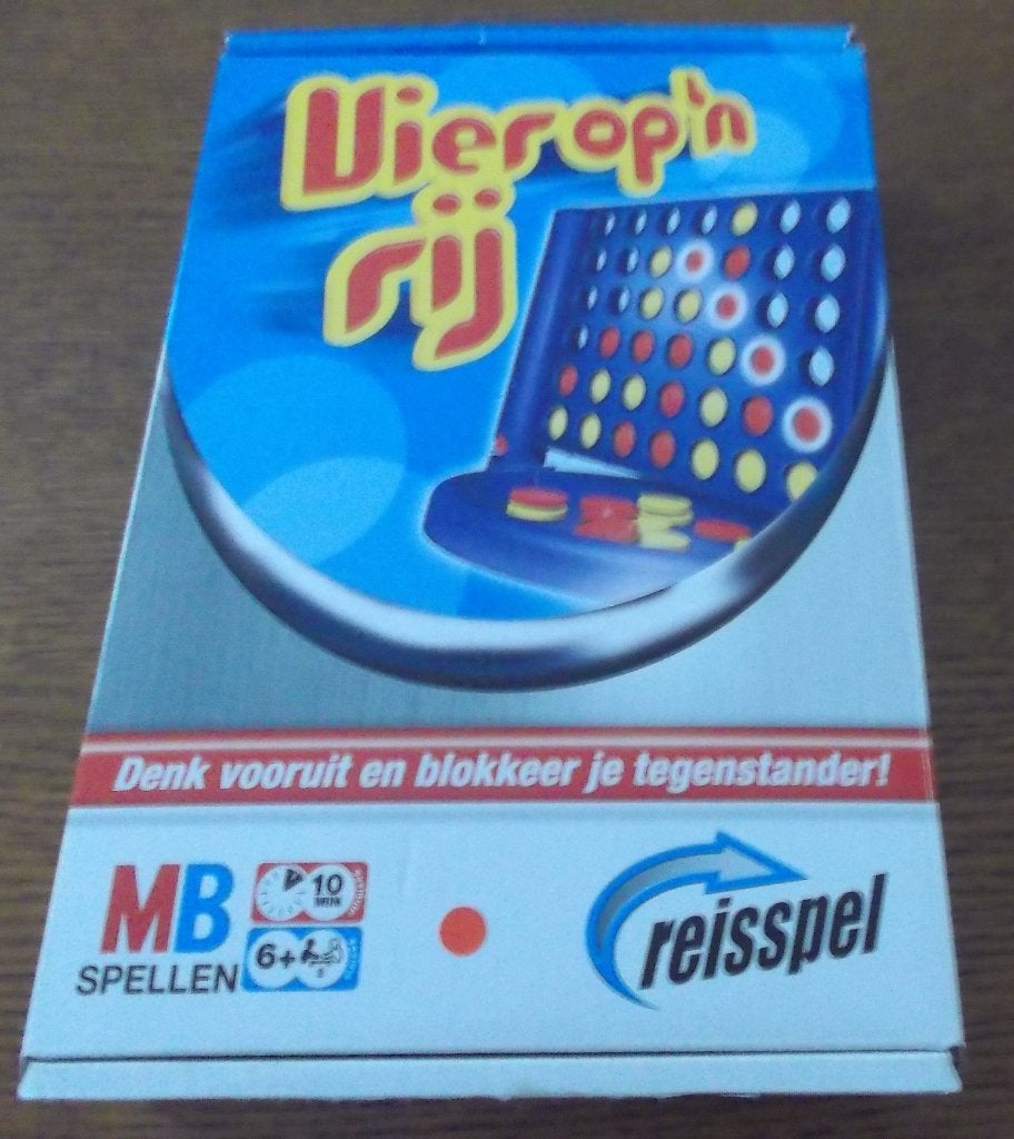Reisspel Vier op 'n rij / MB, Hobby en Vrije tijd, Gezelschapsspellen | Bordspellen, Ophalen, MB, Een of twee spelers, Zo goed als nieuw