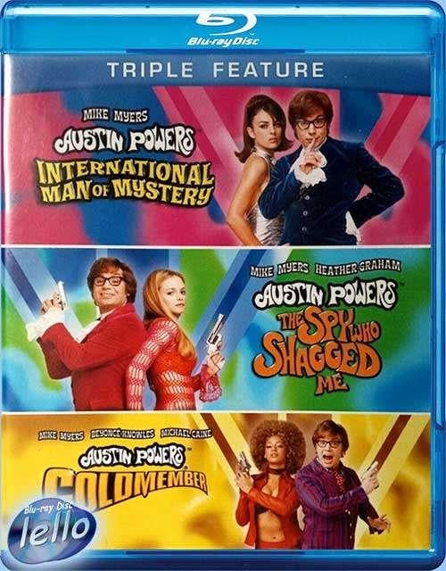 Blu-ray: Austin Powers Trilogy (1997-2002 Mike Myers) US NN, Ophalen of Verzenden, Nieuw in verpakking, Humor en Cabaret