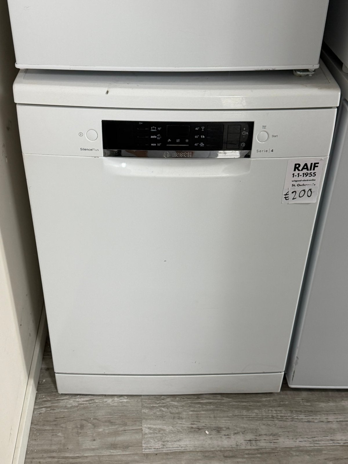 Bosch Serie 4 SMS46AW00E Vaatwasser Lichte Schade! Gebruikt, Witgoed en Apparatuur, Energieklasse A of zuiniger, Shop-nl@bosch-home.com
